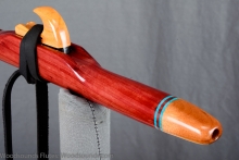 Eastern Red Cedar Native American Flute, Minor, High A-5, #L6B (11)